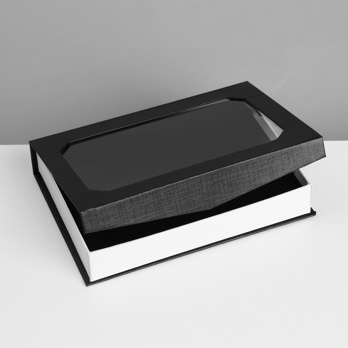 Подставка для украшений &laquo;Шкатулка&raquo; 36 мест, 16&times;11,5&times;3 см, цвет чёрный