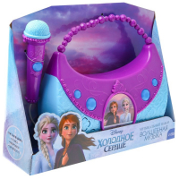 Музыкальный микрофон-сумочка «Холодное cердце», звук, свет МИКС Музыкальный микрофон-сумочка «Холодное cердце», звук, свет МИКС