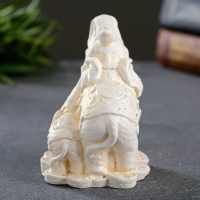 Фигура "Слон со слоненком на деньгах" позолота, 6,5х10х7см Фигура "Слон со слоненком на деньгах" позолота, 6,5х10х7см