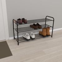 Подставка для обуви, 3 яруса, 87&times;30&times;48 см, цвет медный антик