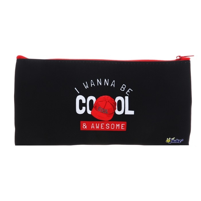 Пенал мягкий, 1 отделение, 120 х 220 мм, плоский, ПМП 17-20, Be cool, 70416 Пенал мягкий, 1 отделение, 120 х 220 мм, плоский, ПМП 17-20, Be cool, 70416