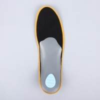 Стельки для обуви, амортизирующие, дышащие, с жёстким супинатором, р-р RU 37 (р-р Пр-ля 38), 24,5 см, пара, цвет коричневый Стельки для обуви, амортизирующие, дышащие, с жёстким супинатором, р-р RU 37 (р-р Пр-ля 38), 24,5 см, пара, цвет коричневый