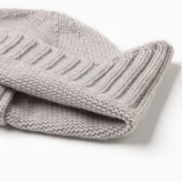 Шапка женская MINAKU, цвет светло-серый, р-р 56-58 Шапка женская MINAKU, цвет светло-серый, р-р 56-58