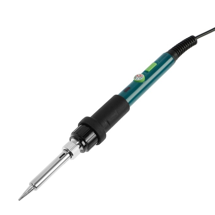 Паяльный набор ТУНДРА, паяльник 60 Вт с регулировкой температуры, 15 предметов Паяльный набор ТУНДРА, паяльник 60 Вт с регулировкой температуры, 15 предметов