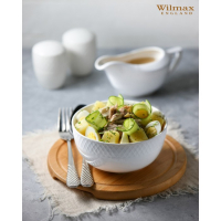 Набор салатников фарфоровых Wilmax &laquo;Юлия Высоцкая&raquo;, 7 предметов: салатник большой d=20 см, салатники малые d=12 см, цвет белый