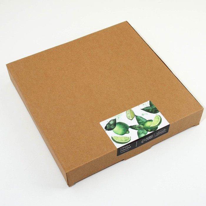 Тарелка керамическая &laquo;Сочный лайм&raquo;, 22.5 см, цвет белый