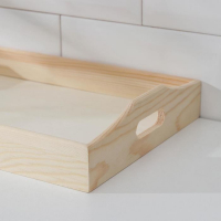 Поднос для завтрака Доляна Woodie, 32&times;20 см, сосна