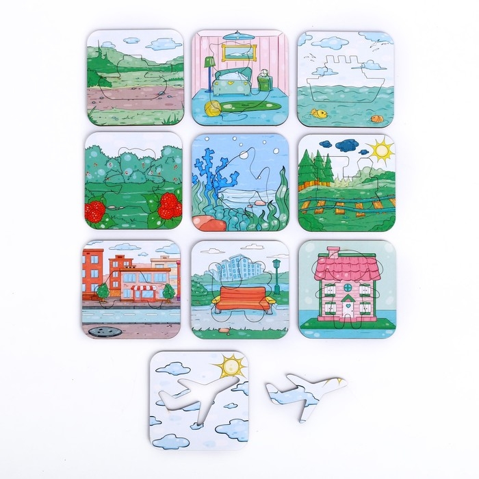 Досочки Сегена. Лайт &laquo;Силуэты&raquo;