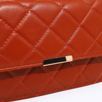 Сумка-мессенджер на магните, цвет рыжий