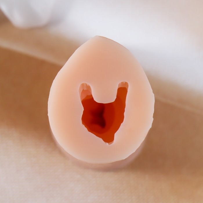 Молд силиконовый Молд силиконовый "Зайка с морковкой" 1,7х2х3,8 см