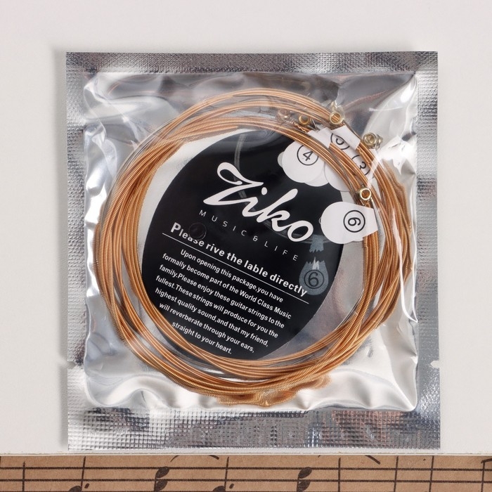 Cтруны акустической гитары ZIKO DP-011, 11-50, фосфорная бронза Cтруны акустической гитары ZIKO DP-011, 11-50, фосфорная бронза