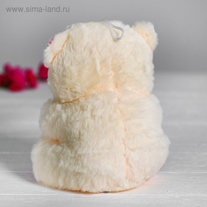 Мягкая игрушка «Медведь с сердцем», цвет розовый Мягкая игрушка «Медведь с сердцем», цвет розовый