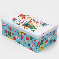 Набор подарочных коробок 5 в 1 &laquo;Волшебных моментов&raquo;, 32,5 х 20 х 12,5 - 22 х 14 х 8,5 см, Новый год