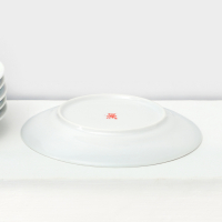 Набор тарелок фарфоровых &laquo;Мадонна&raquo;, d=17 см, 6 шт, цвет МИКС