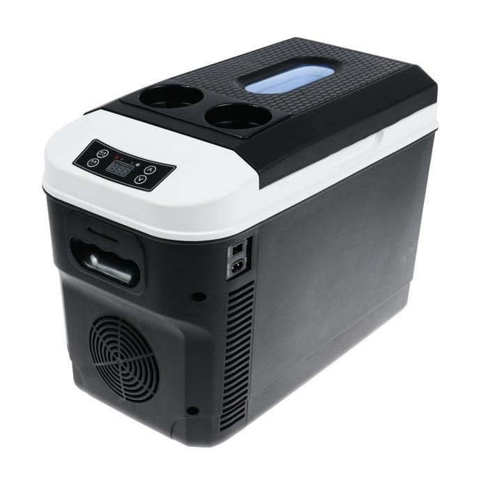 Автохолодильник 15 л, 12/24/220 В, 68 Вт, -5/+65&deg;С, LED дисплей