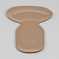 Пяткоудерживатели для обуви, с подпяточником, на клеевой основе, 14 × 9 см, пара, цвет бежевый Пяткоудерживатели для обуви, с подпяточником, на клеевой основе, 14 × 9 см, пара, цвет бежевый