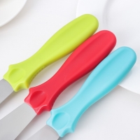 Кондитерская лопатка - палетка прямая, 27×3 см, рабочая часть 15 см, цвет чёрный Кондитерская лопатка - палетка прямая, 27×3 см, рабочая часть 15 см, цвет чёрный