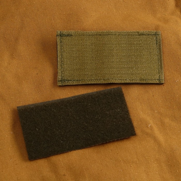 Нашивка-шеврон Нашивка-шеврон "Флаг России" тактический, с липучкой, фон мох, 9 х 5 см