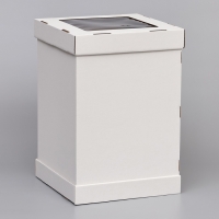 Коробка под торт, 30 х 30 х 45 см Коробка под торт, 30 х 30 х 45 см