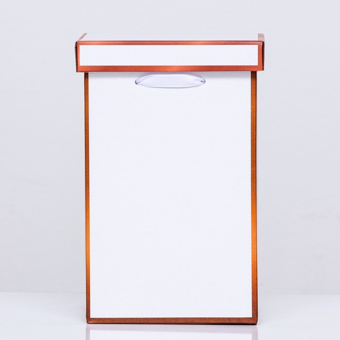 Коробка складная, золото, 14 х 23 см