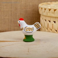 Сувенир «Курочка», 3,5×4×7 см, каргопольская игрушка, микс Сувенир «Курочка», 3,5×4×7 см, каргопольская игрушка, микс
