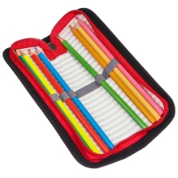 Пенал каркасный, 1 секция, 55х205х25 мм, ламинированный картон, Мстители Пенал каркасный, 1 секция, 55х205х25 мм, ламинированный картон, Мстители