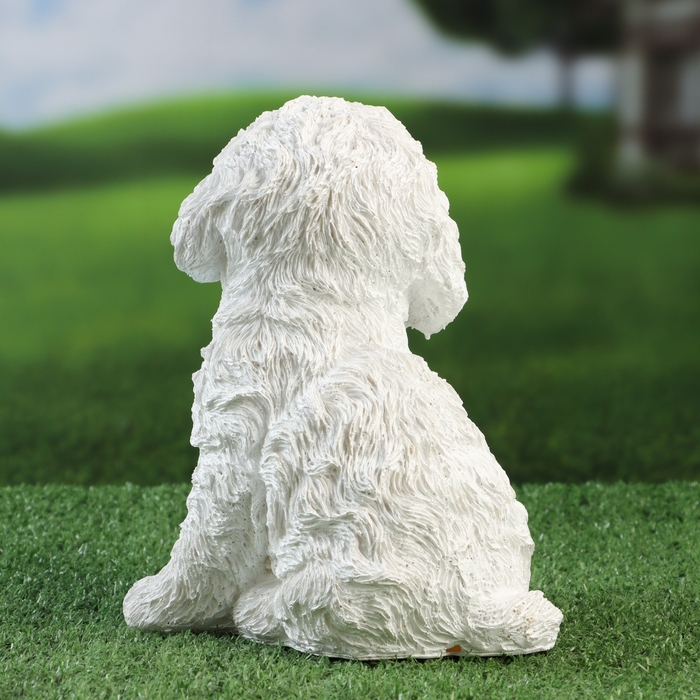 Садовая фигура Садовая фигура "Болонка" 10х13х20см