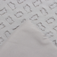 Покрывало LoveLife Tufting: Квадрат цв.серый, 150*220&plusmn;5см, микрофайбер, 100% п/э