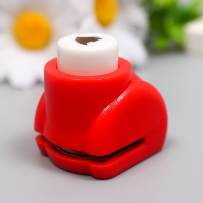 Дырокол фигурный "Рыбка" d=0,8 см МИКС 3х2,5х2,5 см 64071