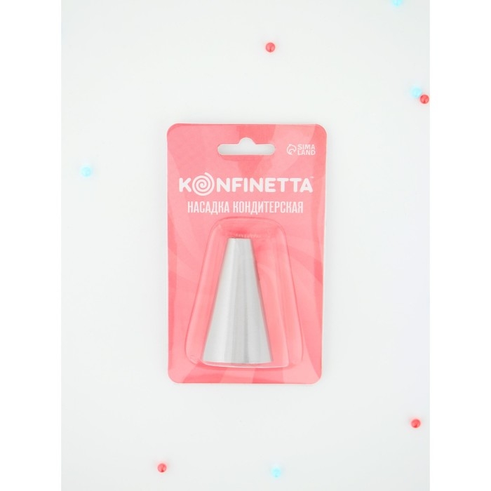 Насадка кондитерская KONFINETTA «Круг», d=3 см, выход 1 см, нержавеющая сталь Насадка кондитерская KONFINETTA «Круг», d=3 см, выход 1 см, нержавеющая сталь