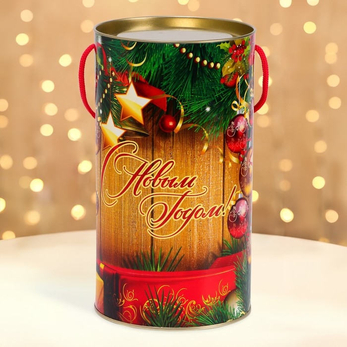 Новый год. Подарочная коробка, тубус «Подарки» 120х220мм. Новый год. Подарочная коробка, тубус «Подарки» 120х220мм.