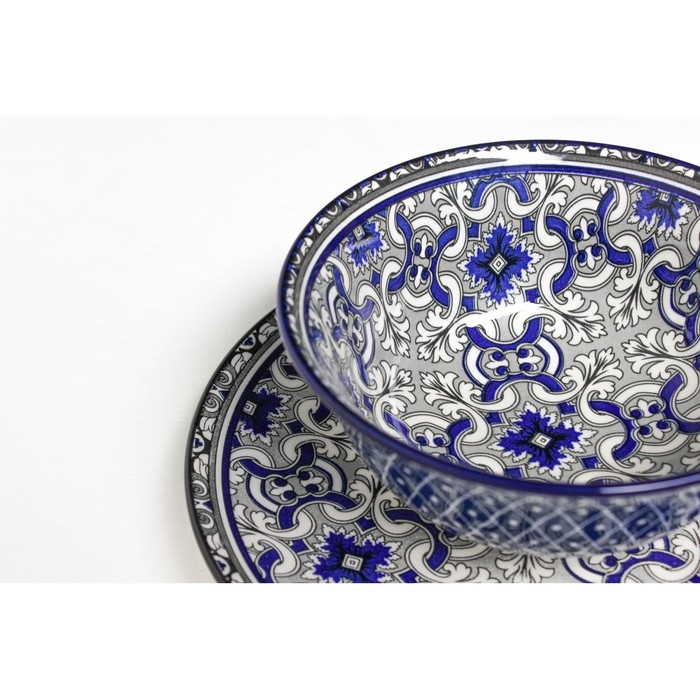 Салатник керамический Доляна «Дайра», 680 мл, d=16 см, цвет серый Салатник керамический Доляна «Дайра», 680 мл, d=16 см, цвет серый