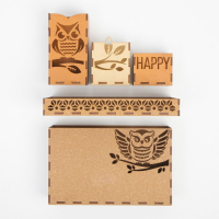 Органайзер для канцелярии настольный &laquo;Совы&raquo;