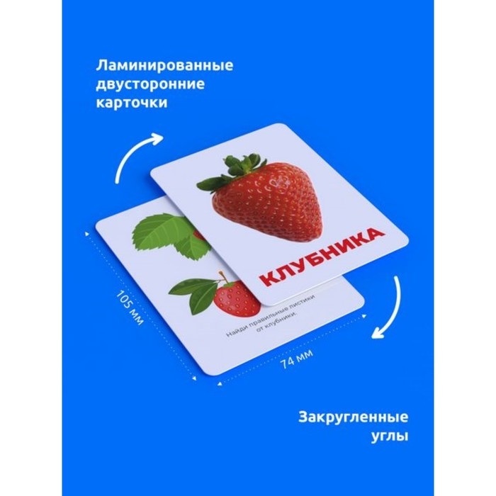 Головоломка «Развивающие карточки. Фрукты» Головоломка «Развивающие карточки. Фрукты»