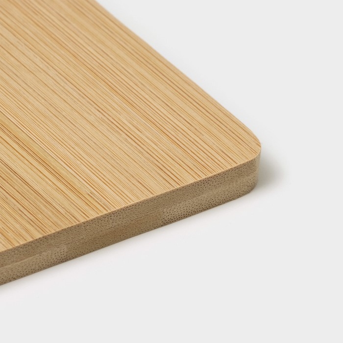 Доска разделочная Доляна &laquo;Марно&raquo;, бамбук, 24&times;14 см