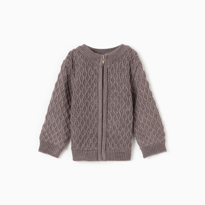 Джемпер детский вязаный MINAKU, цвет кофейный, рост 86-92 см Джемпер детский вязаный MINAKU, цвет кофейный, рост 86-92 см