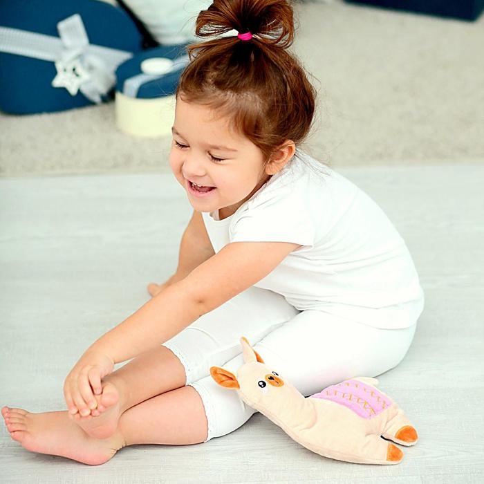 Развивающая игрушка-грелка «Лама» Развивающая игрушка-грелка «Лама»