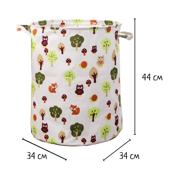 Корзина для игрушек «Зверята в лесу» Корзина для игрушек «Зверята в лесу»