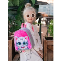 Рюкзак детский для девочки &laquo;Котёнок&raquo;, 27х23 см