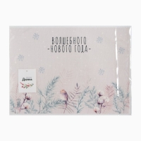 Салфетка новогодняя на стол Доляна &laquo;Волшебного года&raquo;, 40х29см