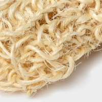 Мочалка-варежка Доляна, 20&times;15 см, жёсткая, сизаль