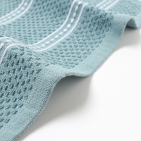 Полотенце Этель, цв. голубой, 38х63 см, 100% хл, махра Полотенце Этель, цв. голубой, 38х63 см, 100% хл, махра