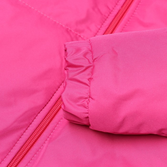 Костюм демисезонный детский, цвет малиновый, рост 80-86 см