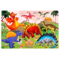 Пазл «Динозавры», 30 деталей Пазл «Динозавры», 30 деталей