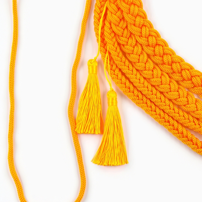 Карнавальный набор «Храбрый офицер», аксельбант, пояс, золотой Карнавальный набор «Храбрый офицер», аксельбант, пояс, золотой