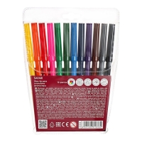 Фломастеры 12 цветов, ErichKrause, "Safari Ultra Washable" микс