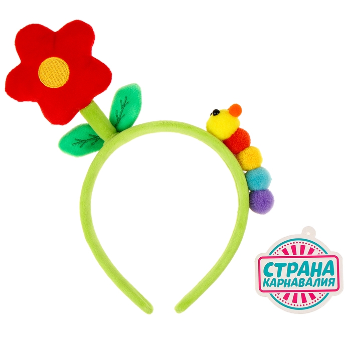 Карнавальный ободок «Цветочек», цвета МИКС Карнавальный ободок «Цветочек», цвета МИКС