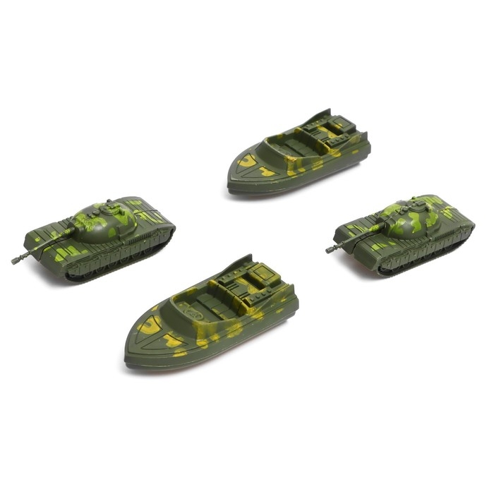 Грузовик инерционный &laquo;Военный автовоз&raquo;