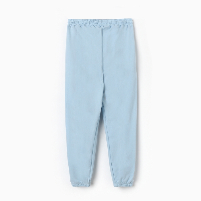 Брюки мужские, цвет голубой, р-р 52