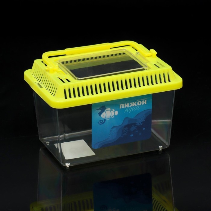 Переноска прямоугольная, 13,5 х 9,3 х 10 см, желтый Переноска прямоугольная, 13,5 х 9,3 х 10 см, желтый